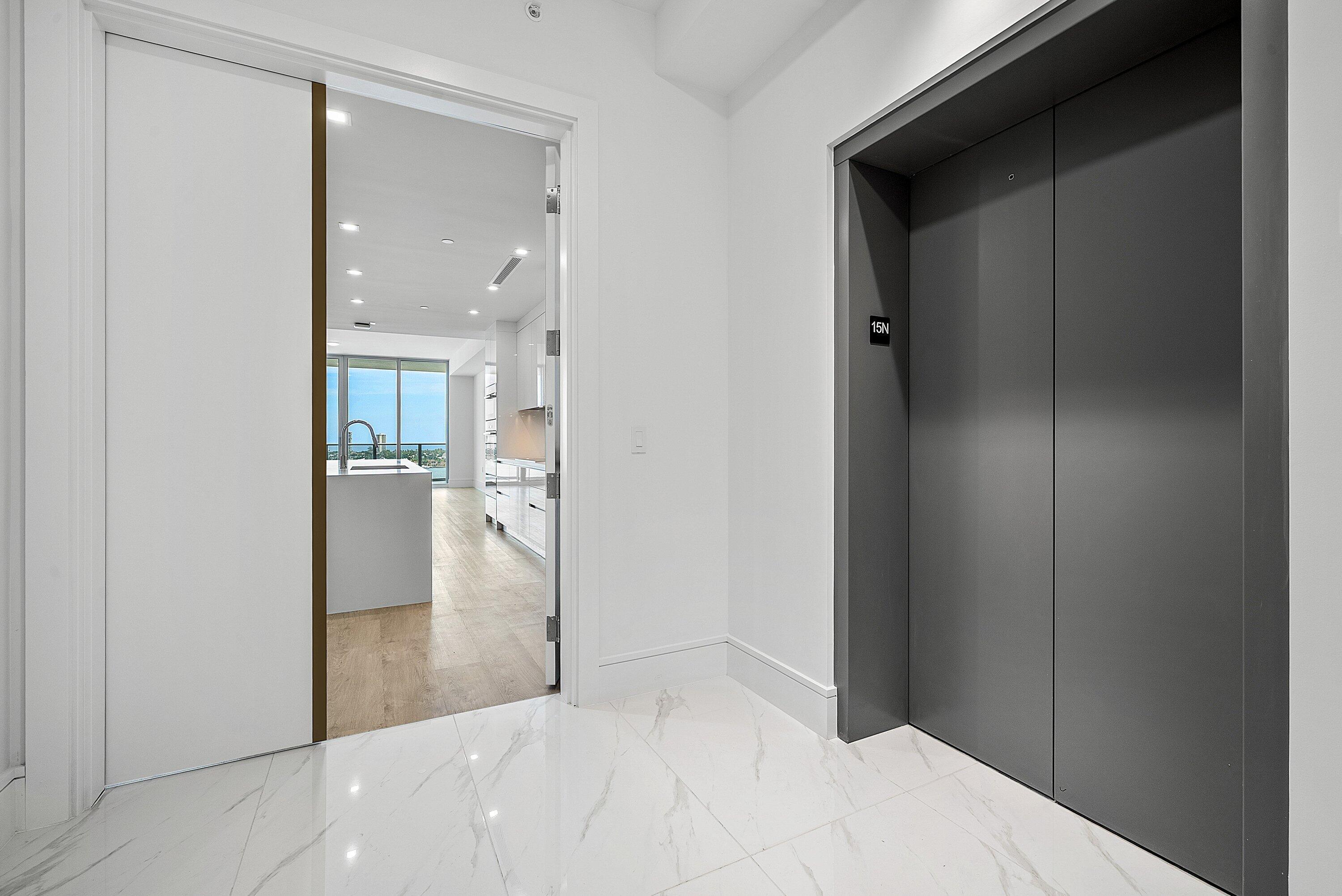 Image 4: Private elevator lobby and entrance