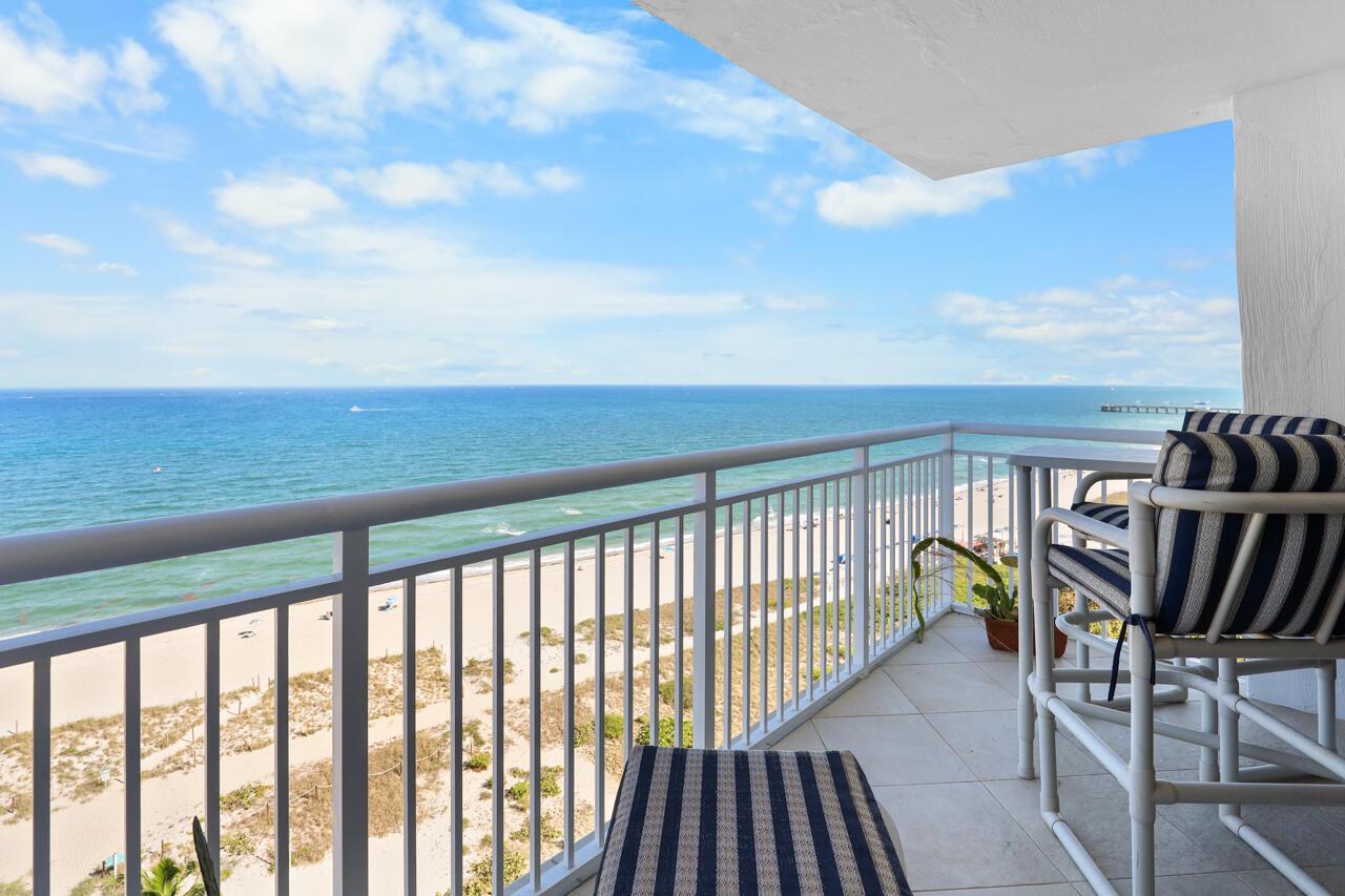 Image 2: Balcony view of Pompano Pier