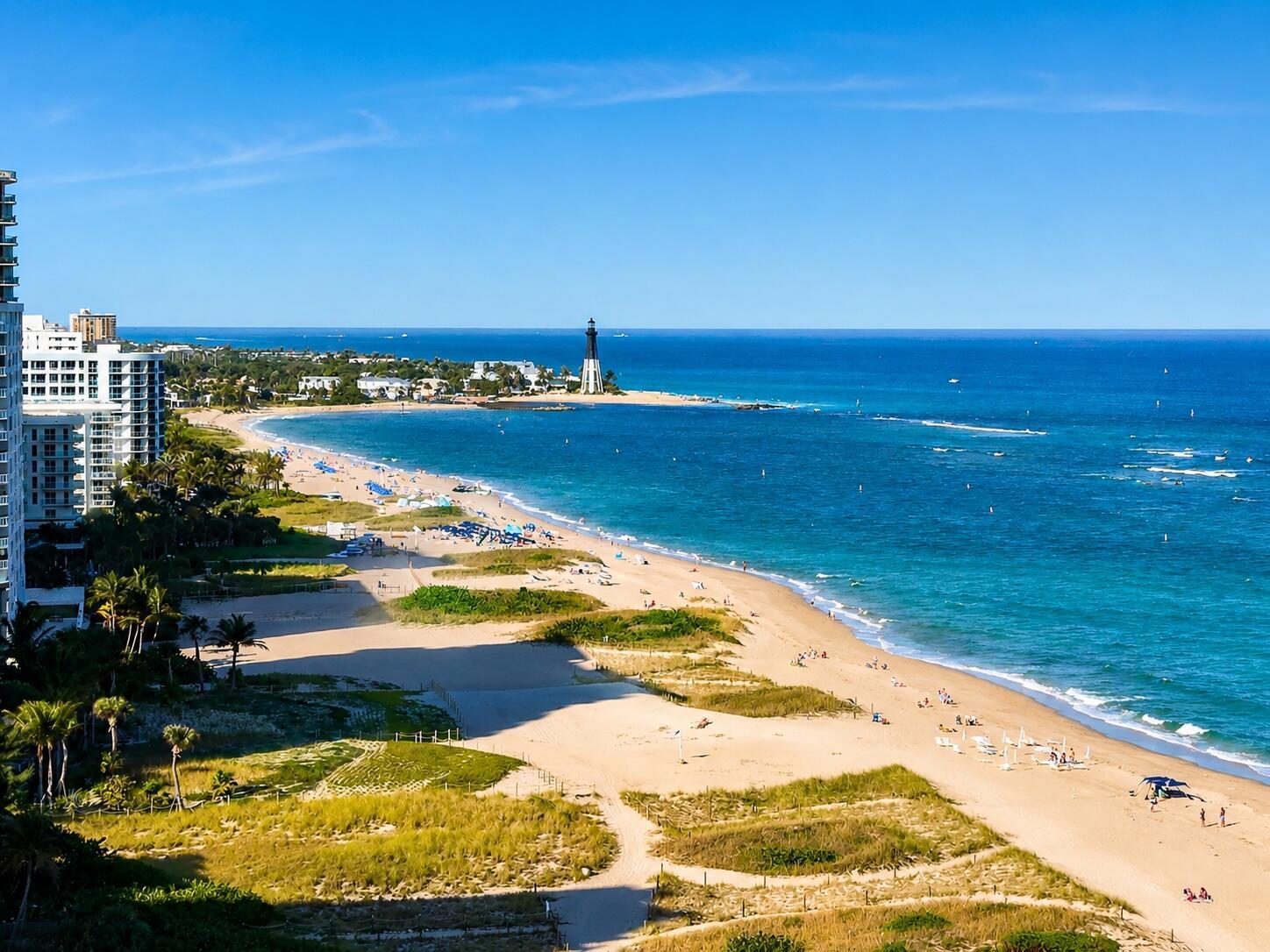 Image 3: Balcony view of Hillsboro Inlet and Lighthouse