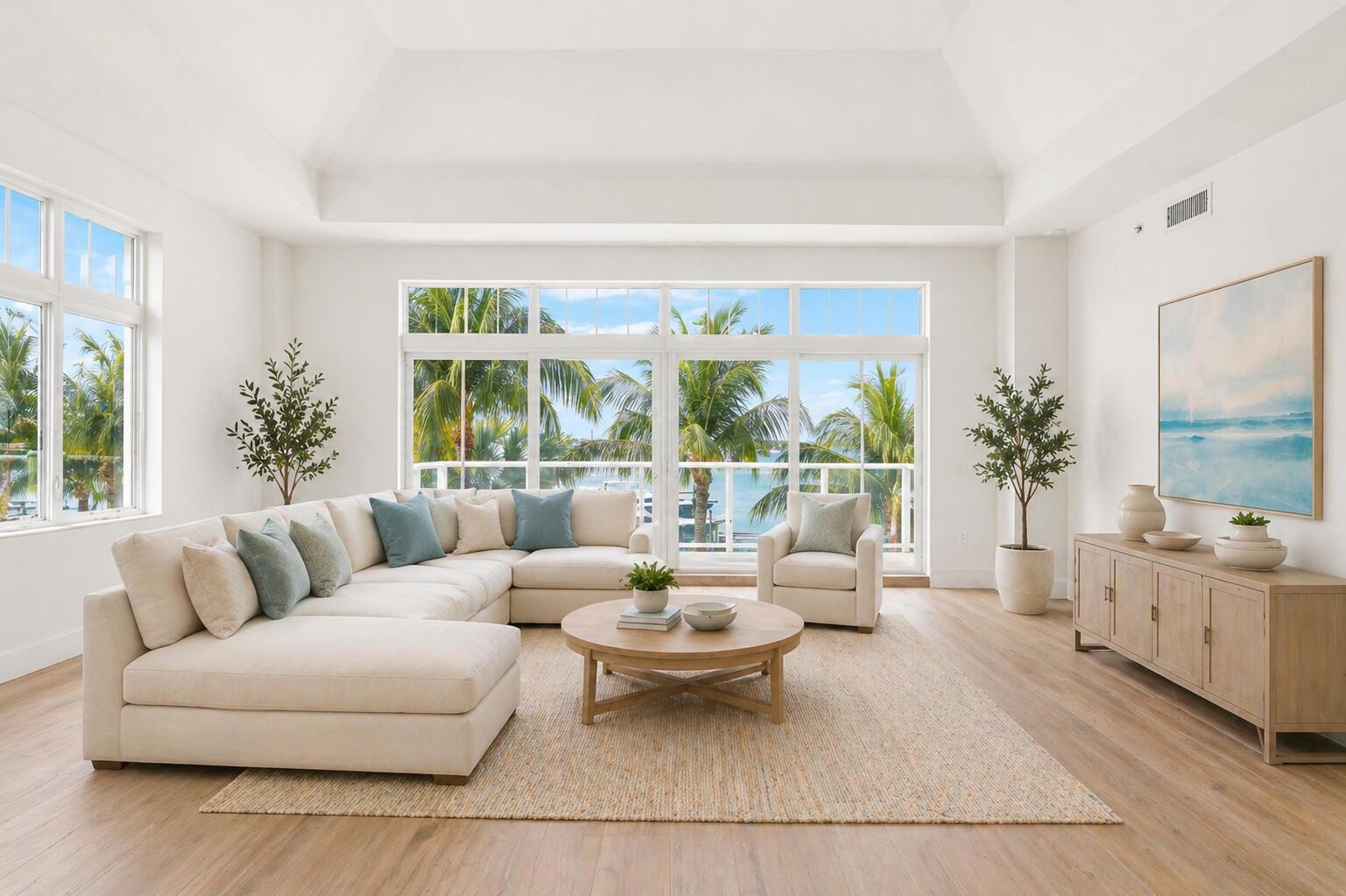 Image 4: Virtually Staged Living Room