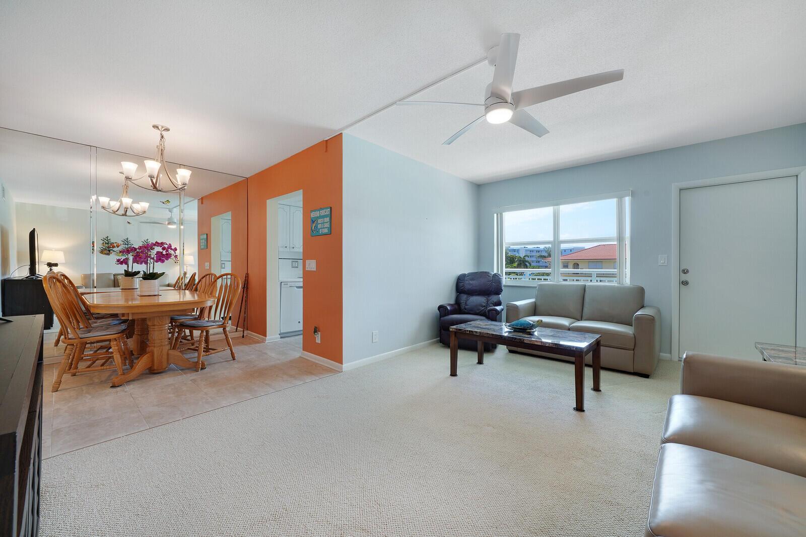Image 3: Living Room/Dining Area