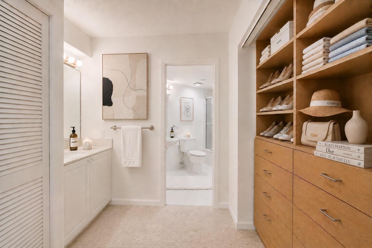 Image 4: Master Bathroom & Closet**