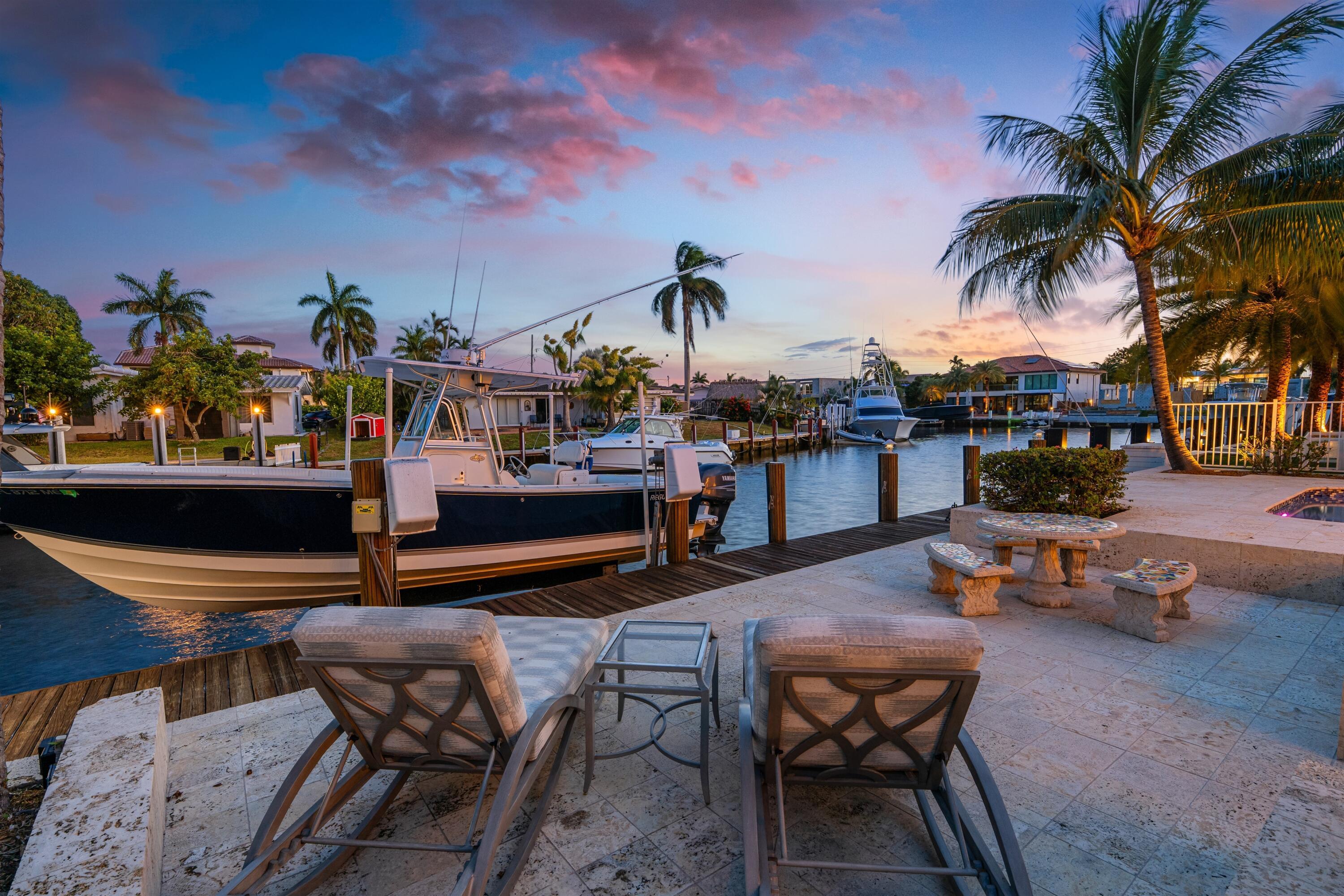 Image 3: DOCK_SEATING_SUNSET