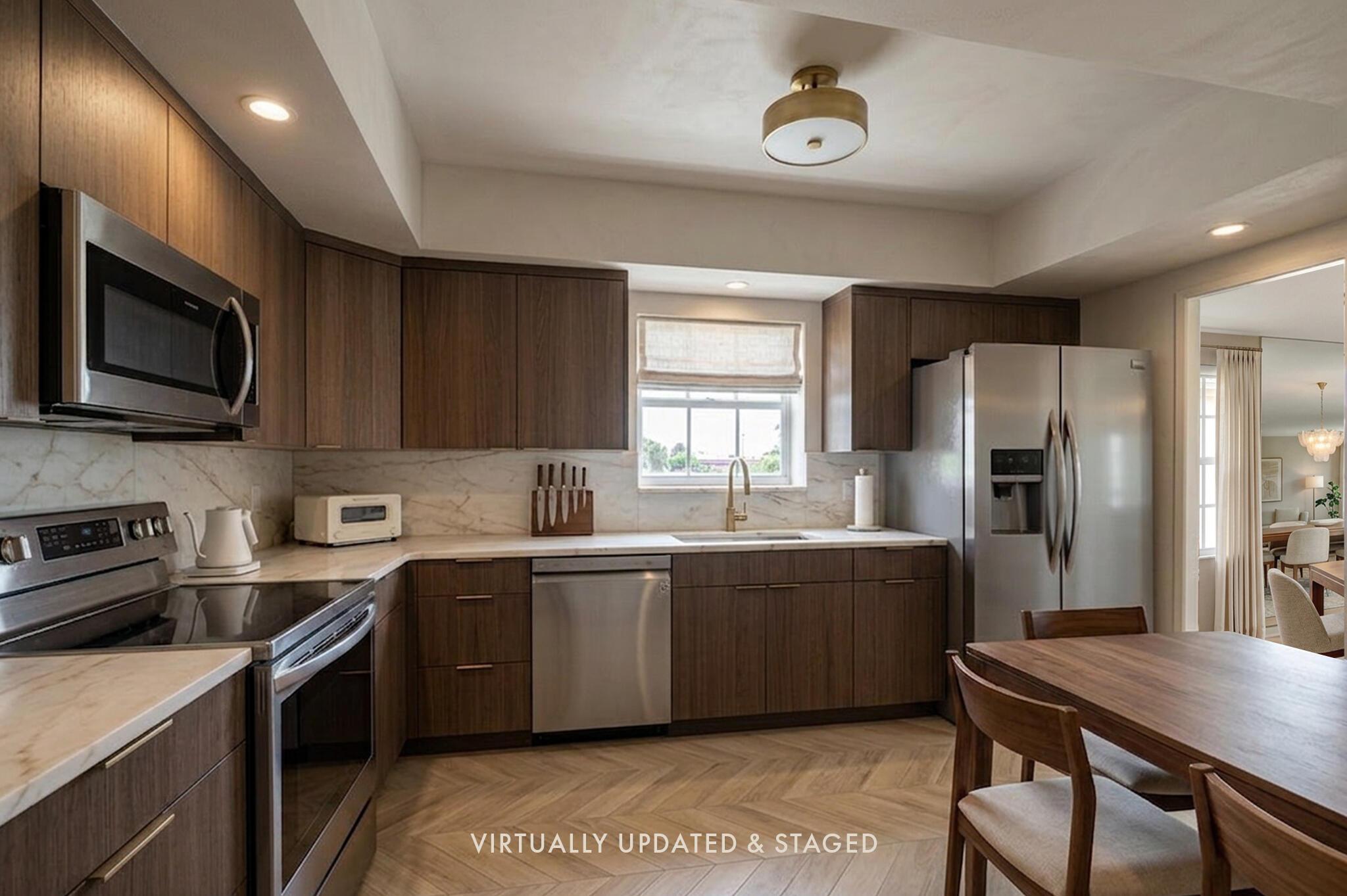 Image 3: Virtually Renovated Kitchen