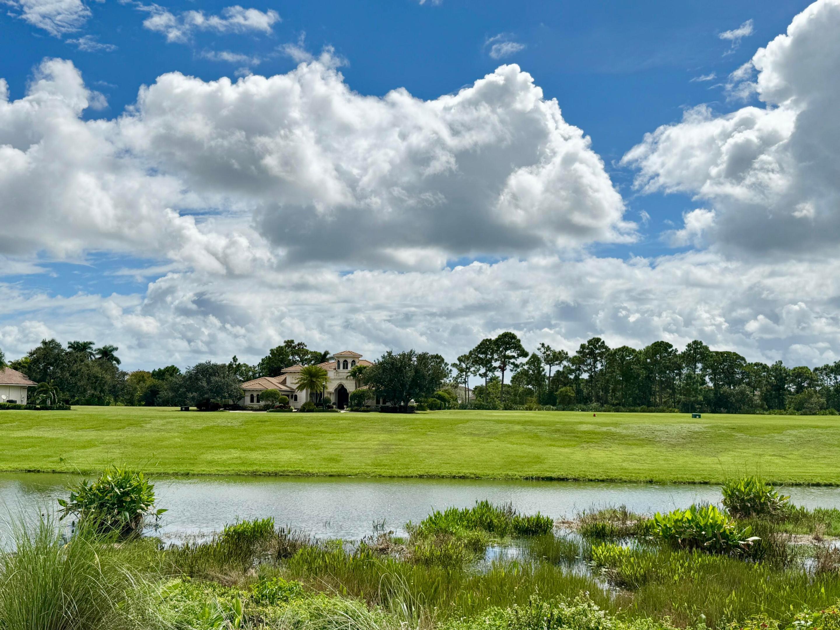 Image 2: View from 13 forward tee to property