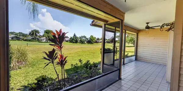 Image 2: View from the screen back patio