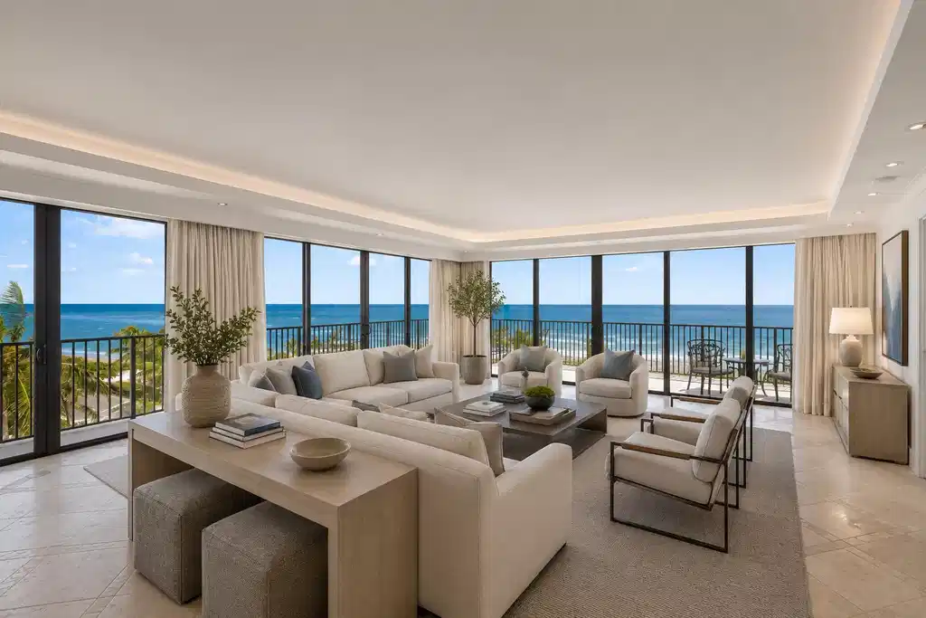 Image 1: Virtually Staged living room