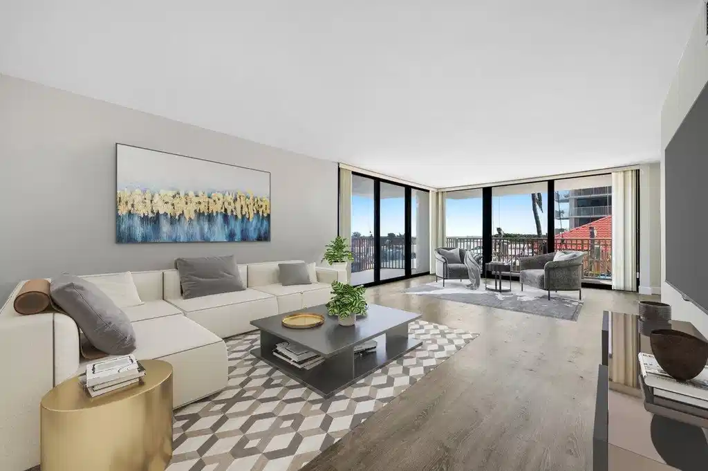 Image 1: Living Room Staged