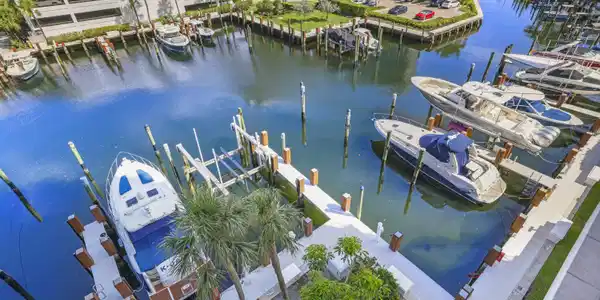 Image 3: Balcony Marina view