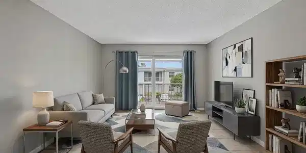 Image 4: Living Room staged