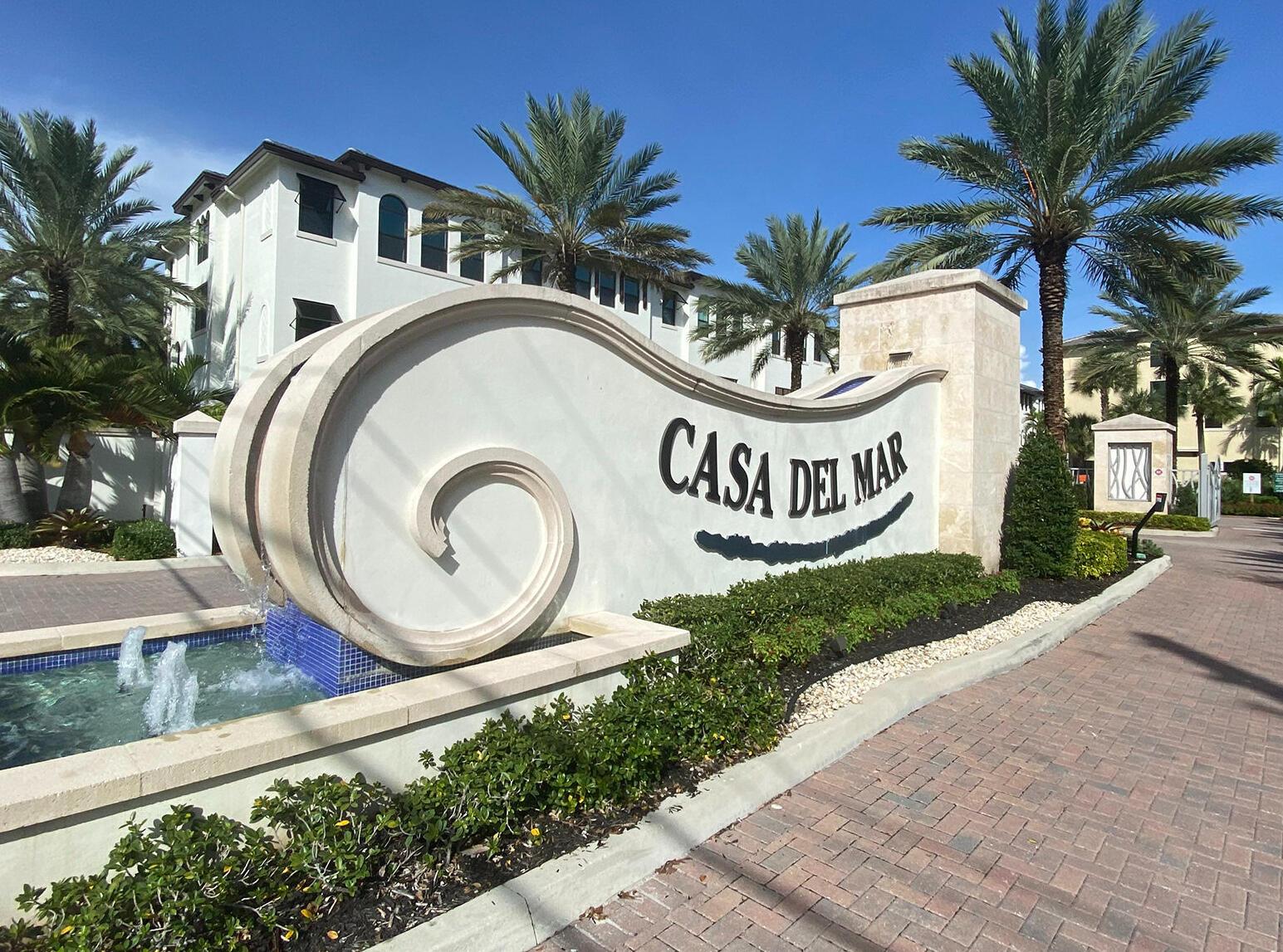 Image 1: Lovely entrance to Casa Del Mar with security keyp