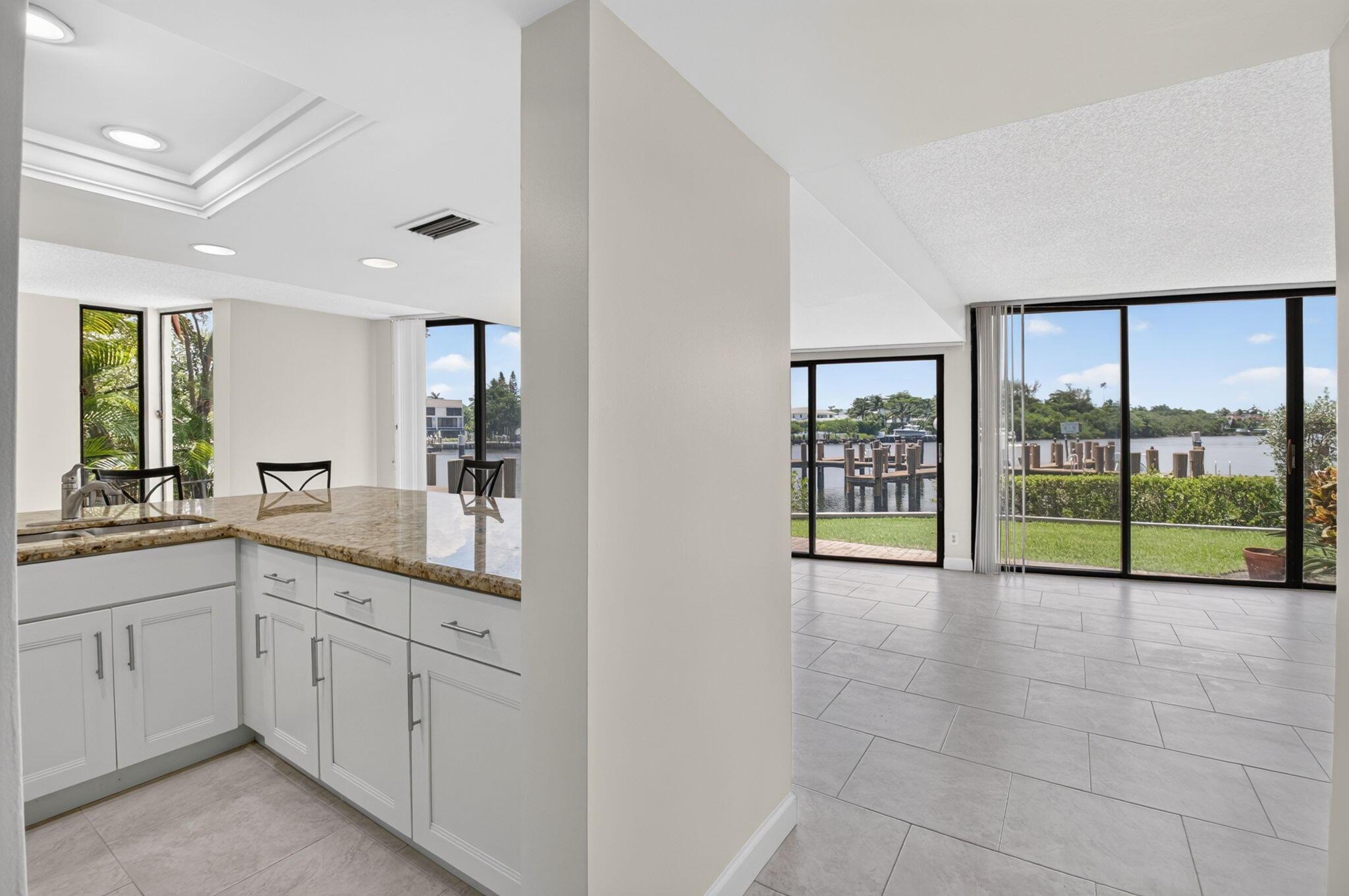 Image 3: Great Room with 180 Degrees of Intracoastal Views
