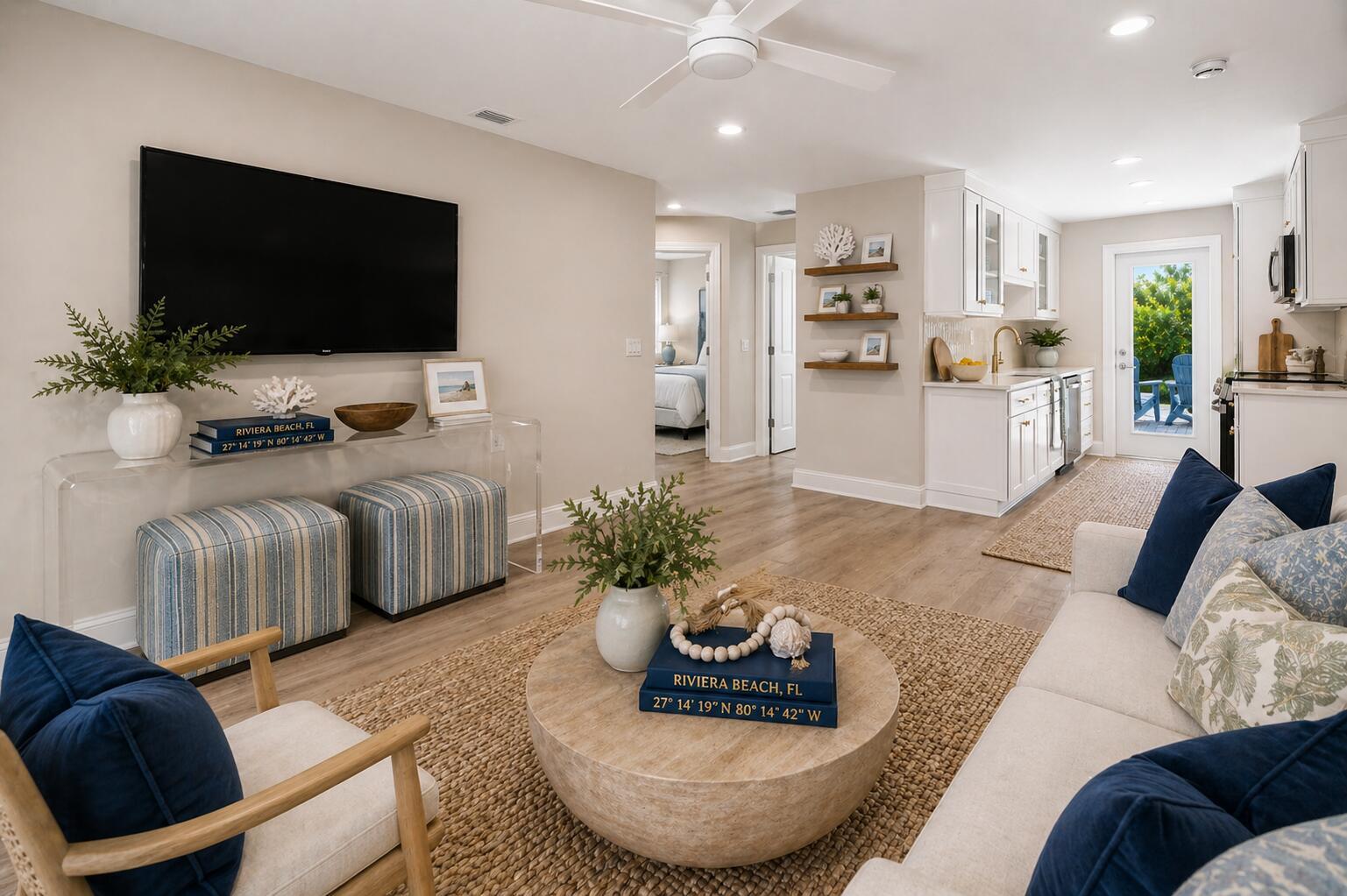 Image 2: Seamless flow between living and kitchen areas