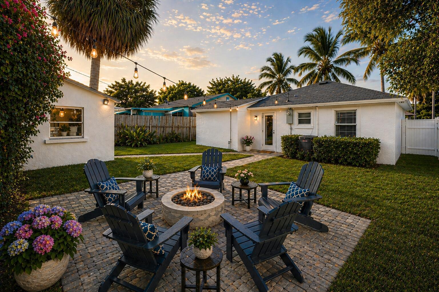 Image 4: Private outdoor space ready for your vision