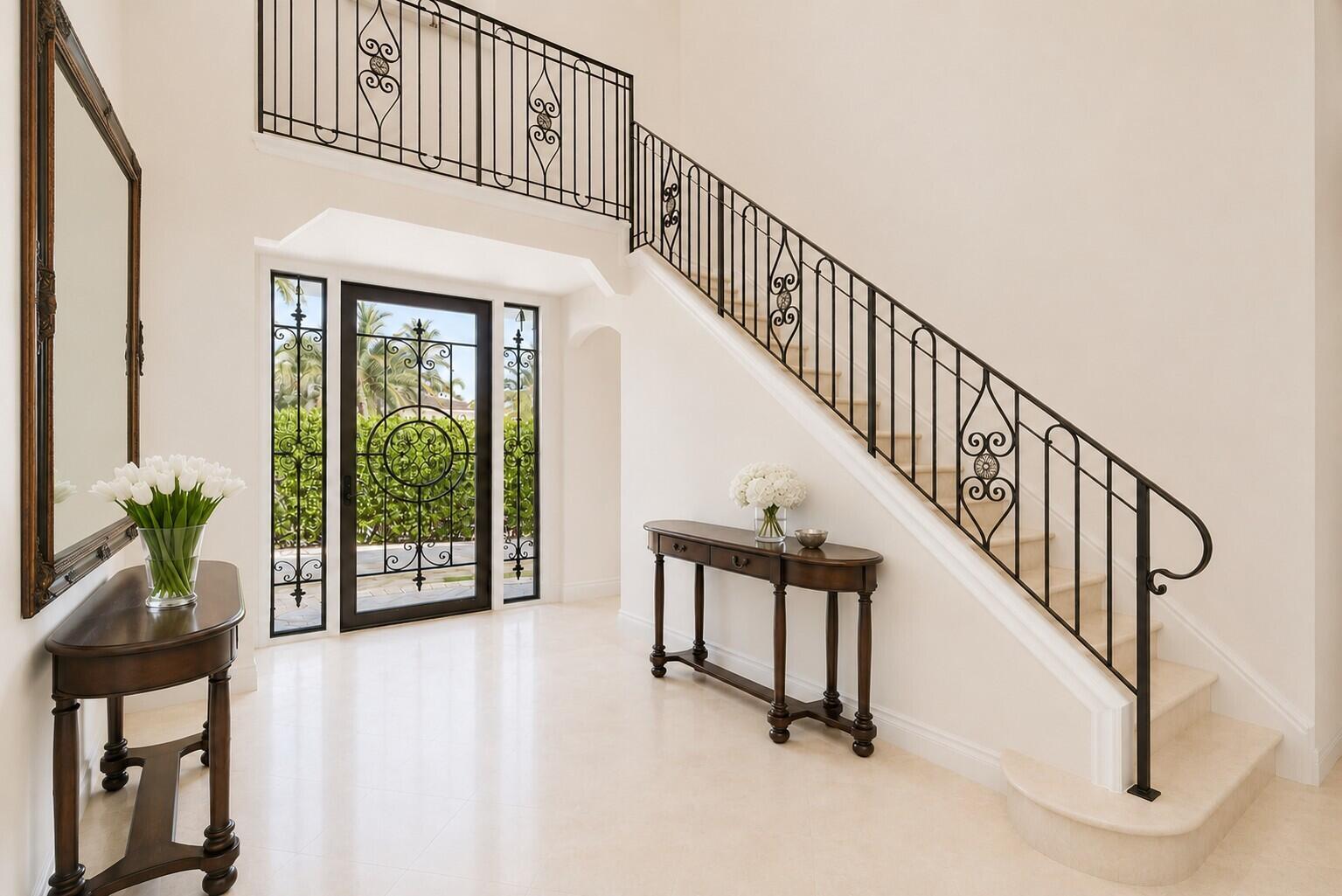 Image 4: foyer with stairs