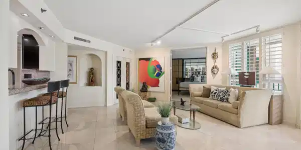 Image 3: Marble Floors Throughout