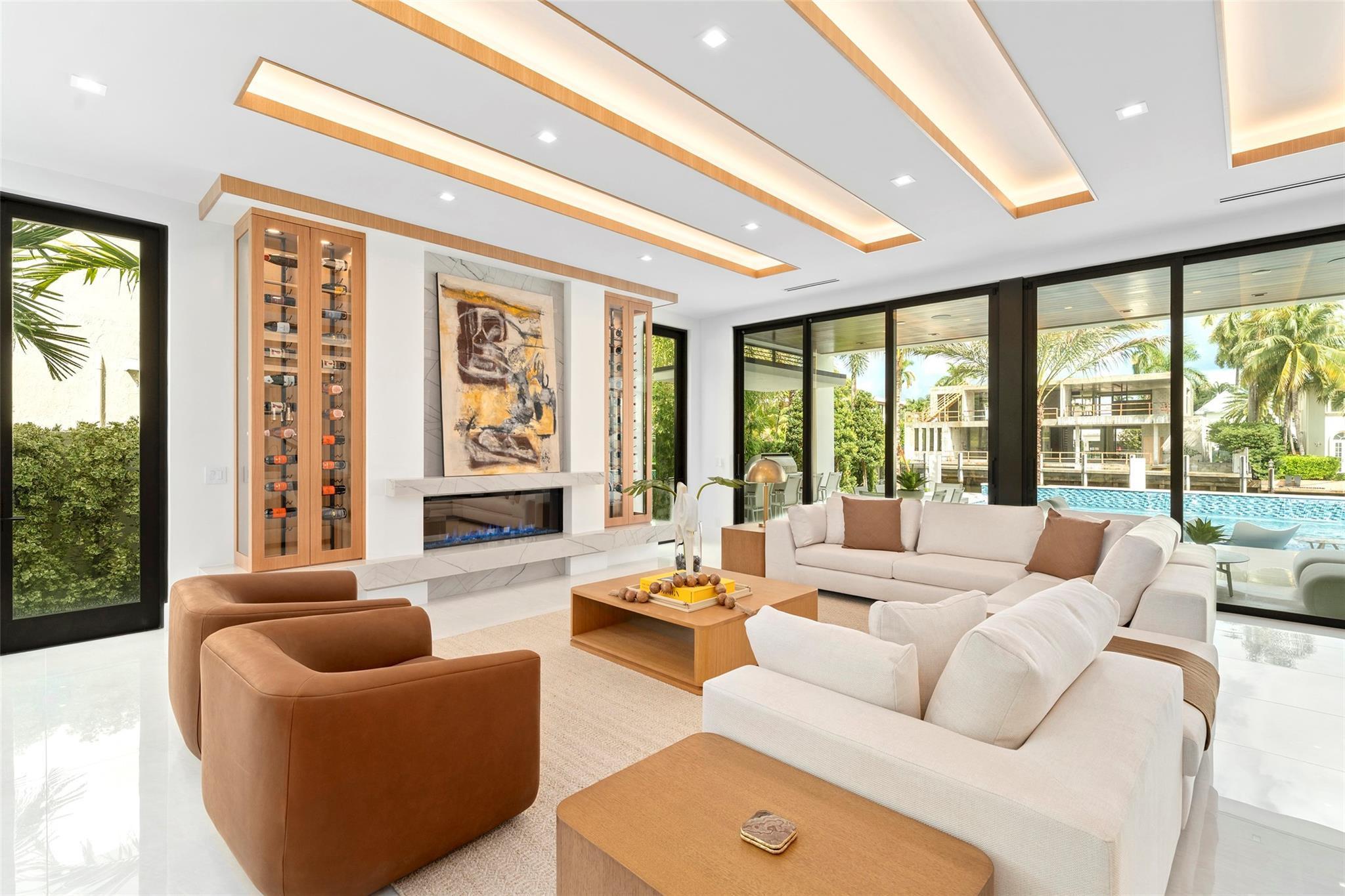 Image 1: Rich finishes, custom millwork, and refined archit