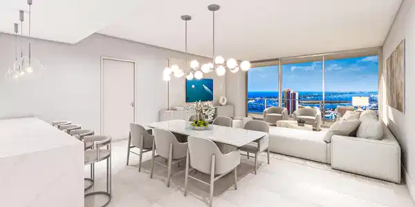 Image 4: DINING - DESIGNER RENDERING
Dining and Living Area