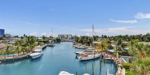 Image 2: View from Balcony of Your Boat Dock. Largest in Co