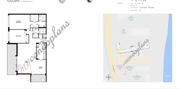 Image 4: Floor Plan_3570 S Ocean Blvd 610