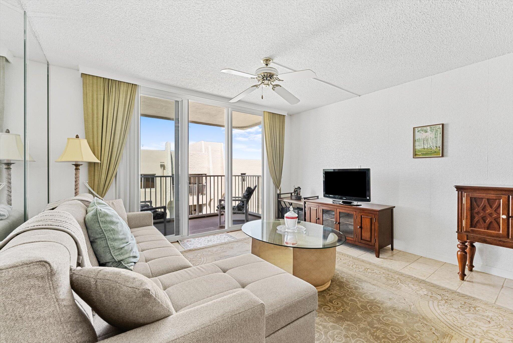 Image 3: 3540 S Ocean Blvd #604 - Living Room