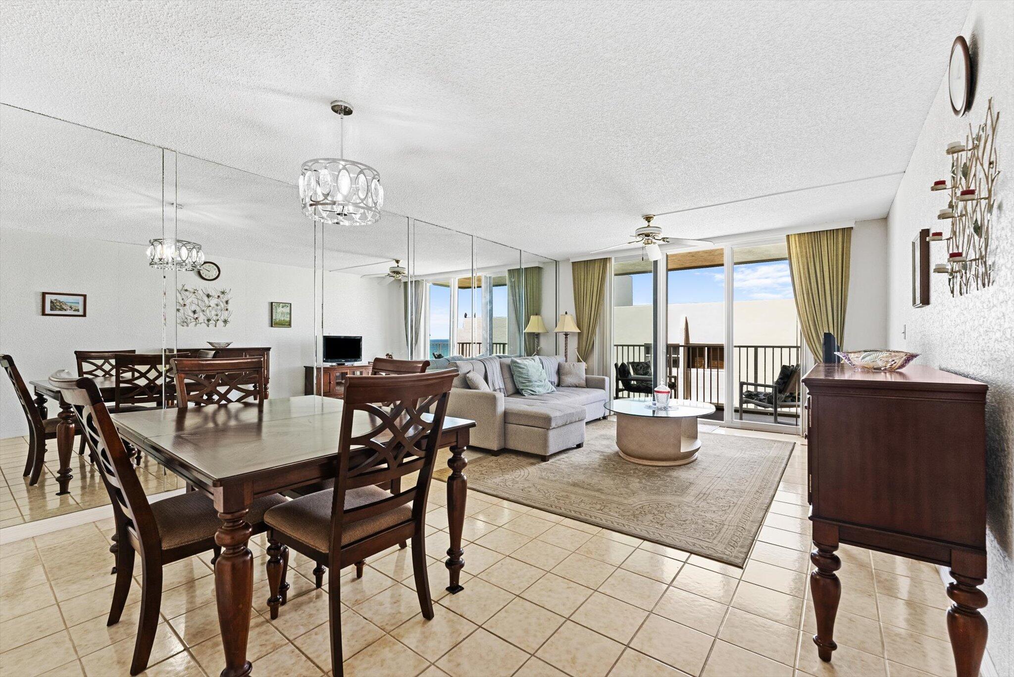 Image 4: 3540 S Ocean Blvd #604 - Living Room