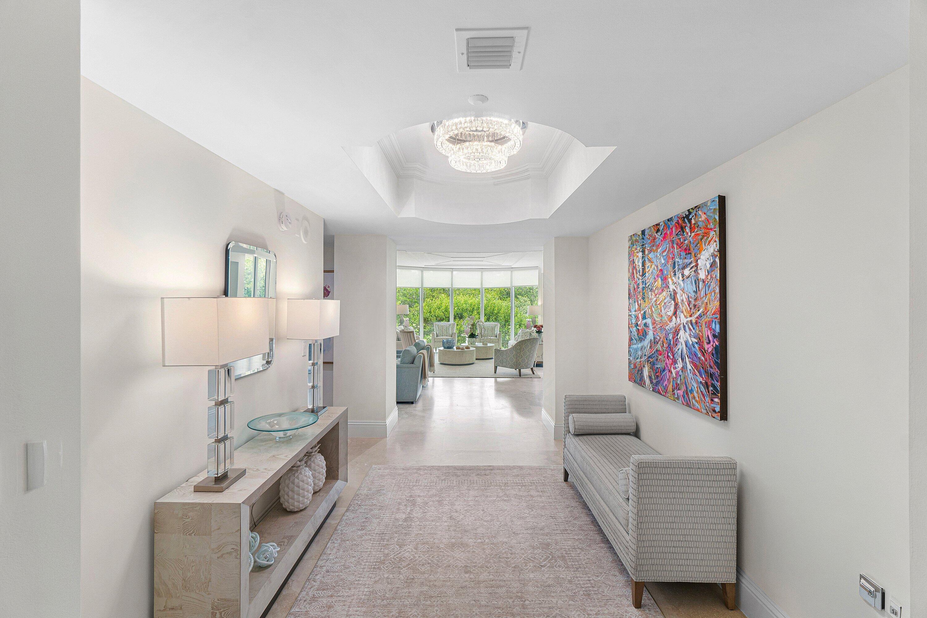 Image 1: AN ELEGANT FORMAL FOYER FROM YOUR PRIVATE DOUBLE D