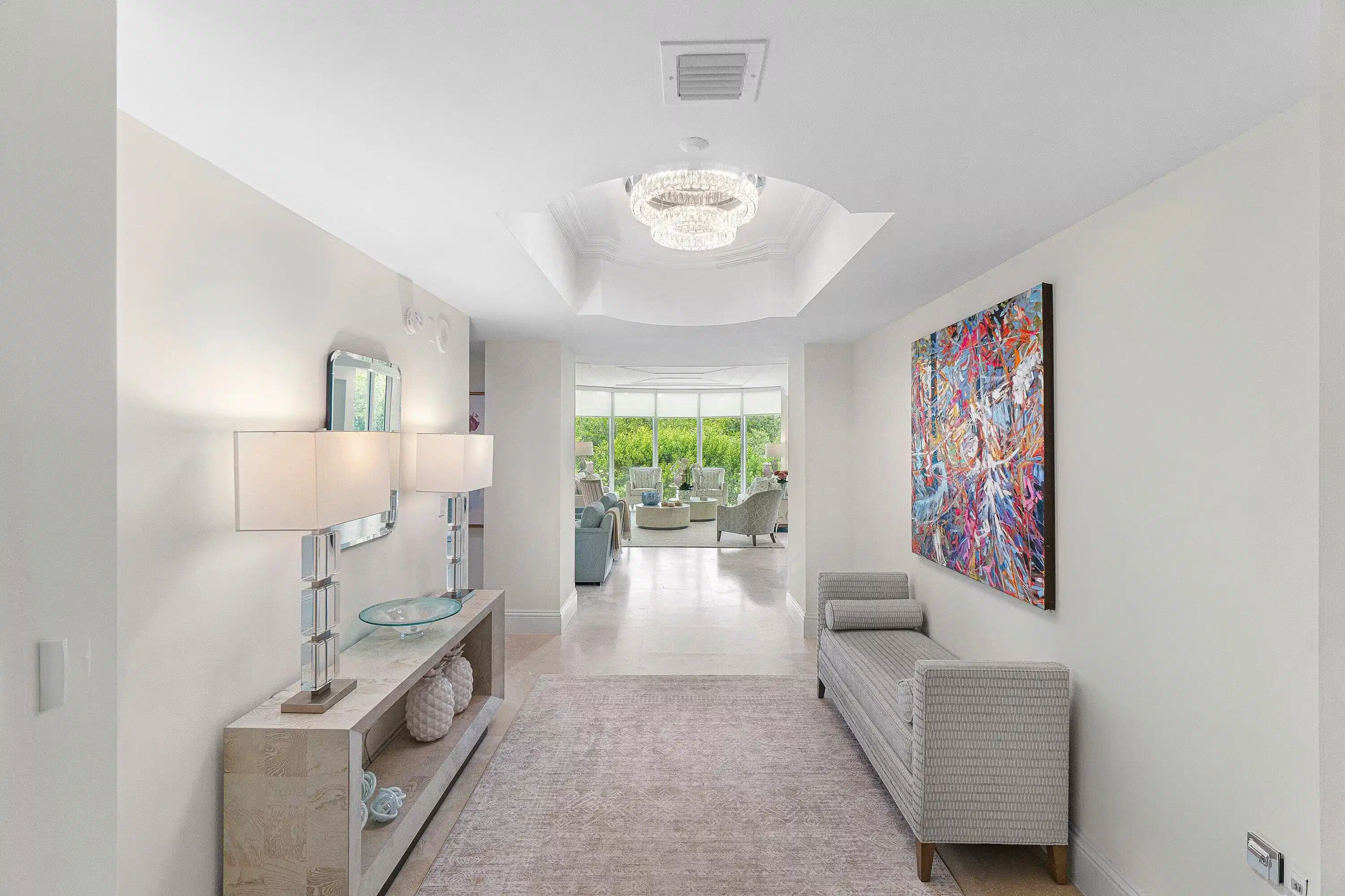 Image 1: AN ELEGANT FORMAL FOYER FROM YOUR PRIVATE DOUBLE D