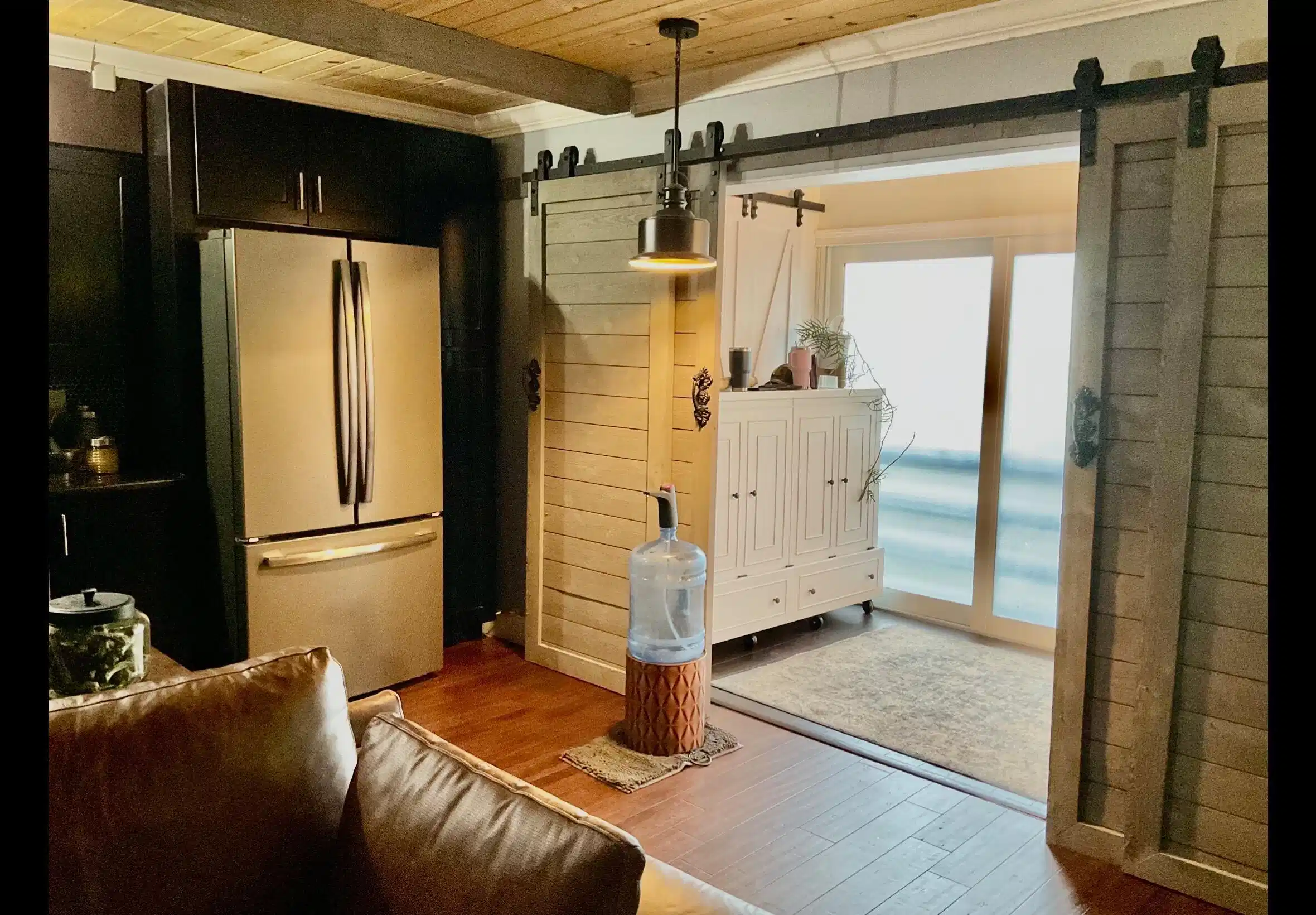 Image 1: Hardwood-style flooring throughout