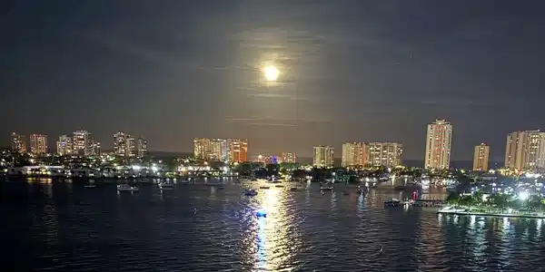 Image 3: Singer Island at Night