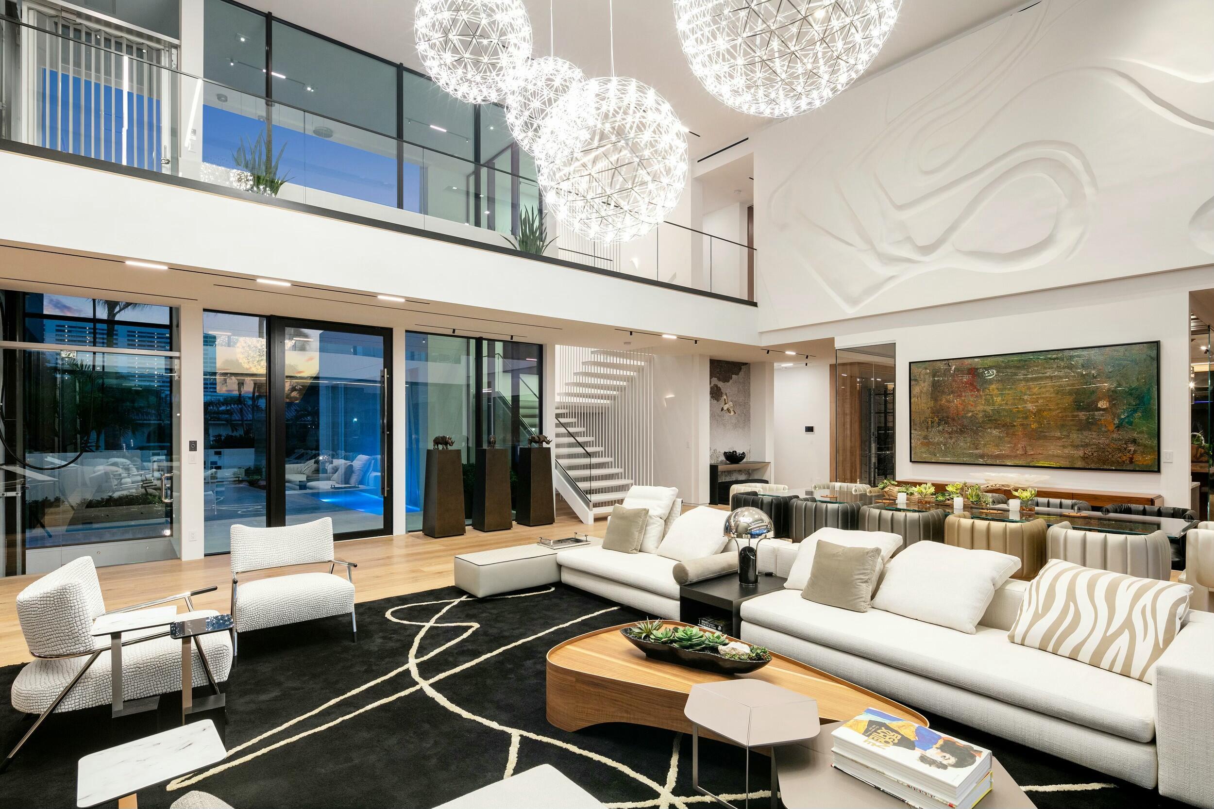 Image 4: Twilight formal living area