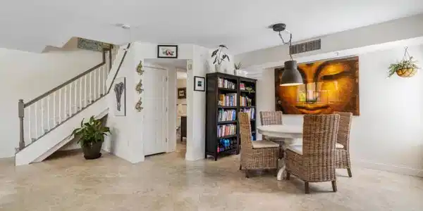 Image 3: 123 102 dining table and bookcase