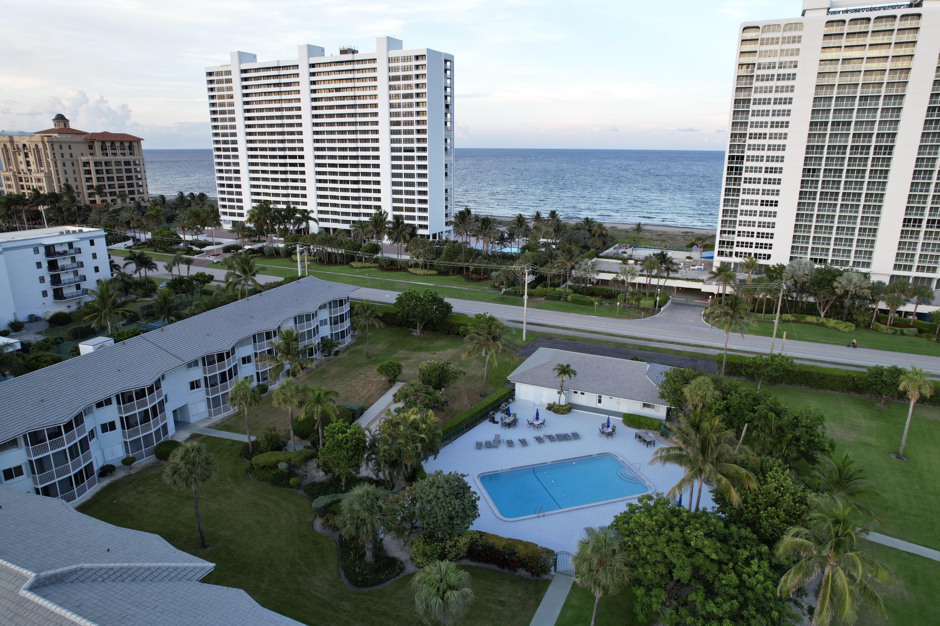 Image 2: Aerial pool View