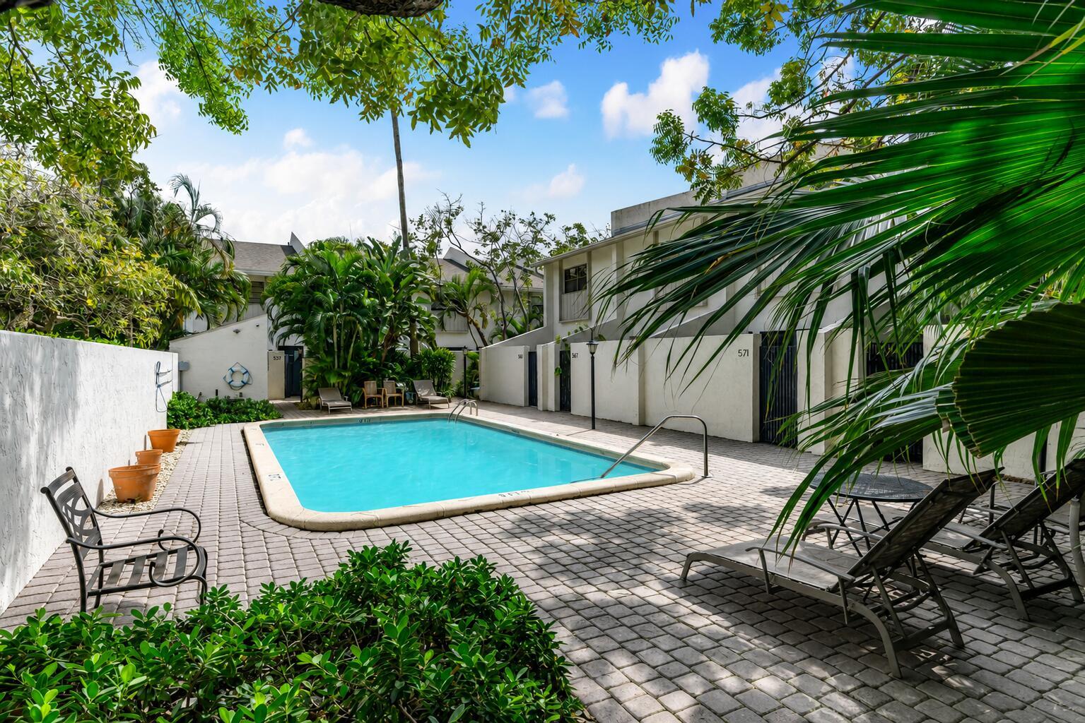 Image 1: Pool Courtyard