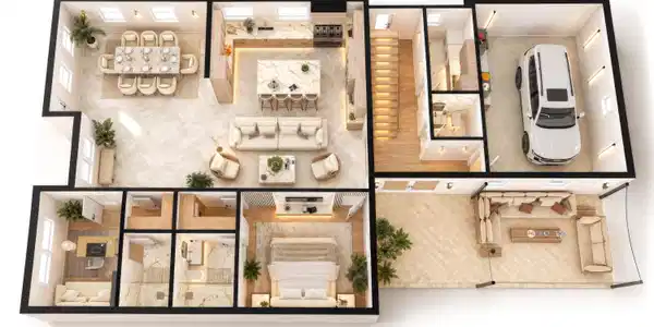 Image 4: Jasinski 3D plan_1 Floor