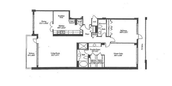 Image 4: Condo Floor Plan
