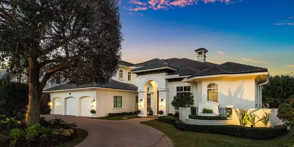Image 2: 2310_West_Silver_Palm_Road_Dusk_02