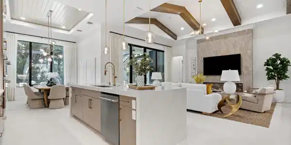 Image 3: Kitchen to Great Room