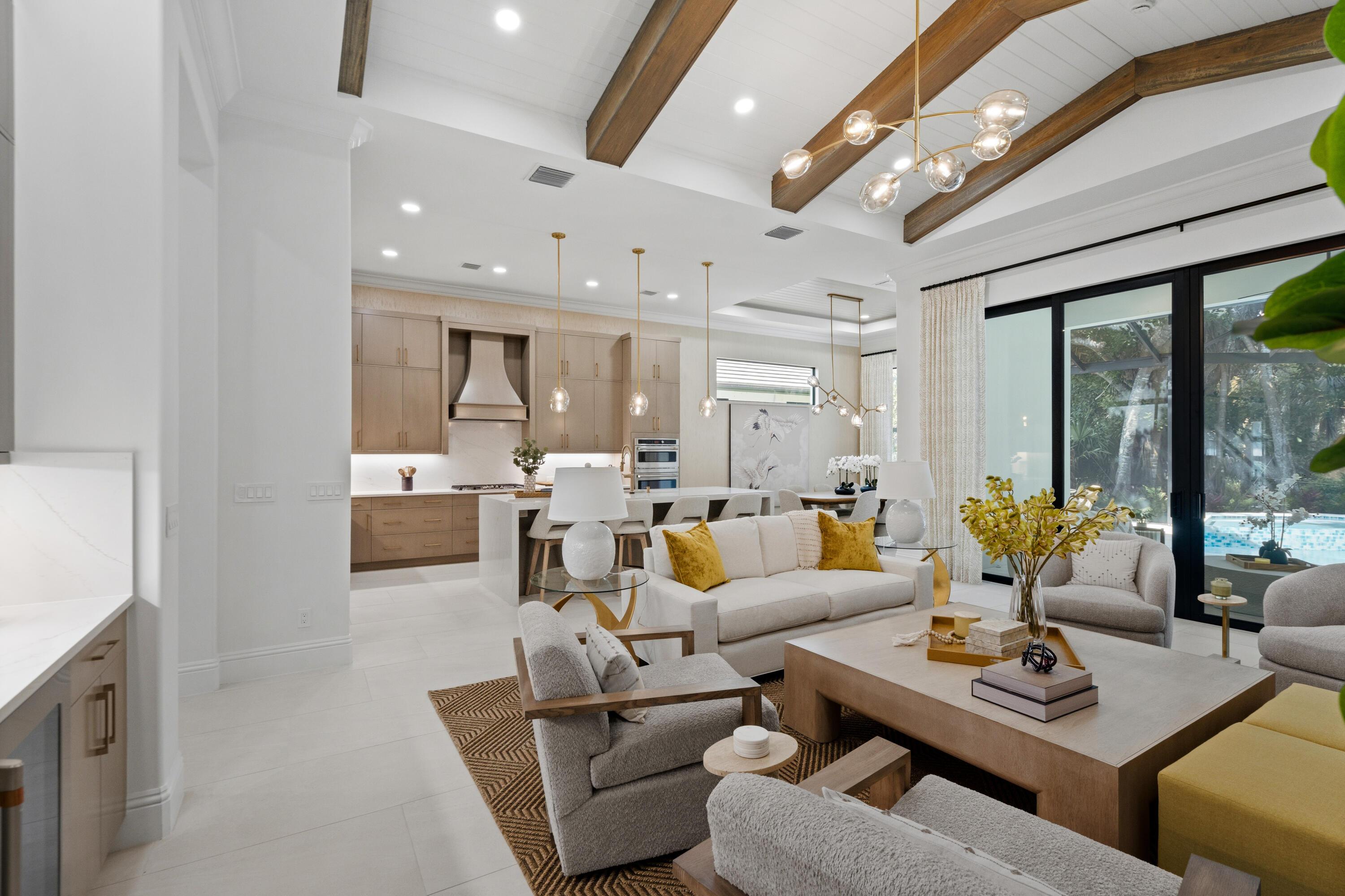 Image 4: Great Room to Kitchen