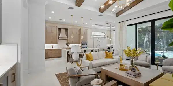 Image 4: Great Room to Kitchen