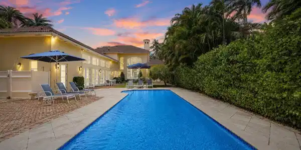 Image 3: Exterior - twilight digitally enhanced 2