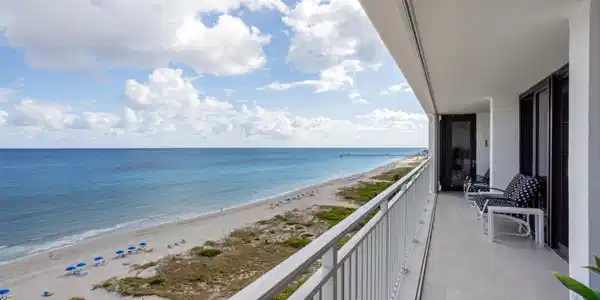 Image 3: OCEANFRONT BALCONY VIEW