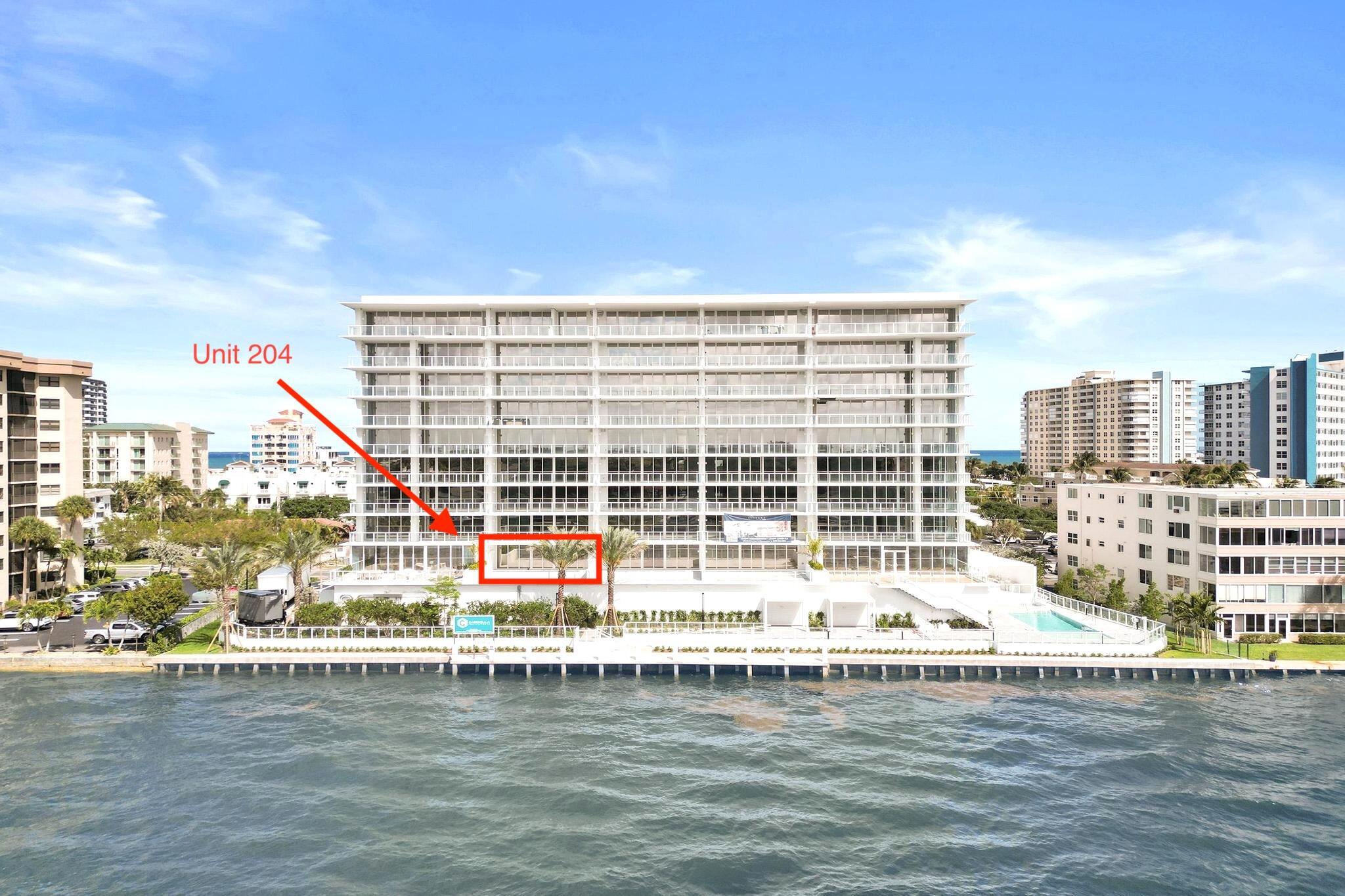 Image 2: Unit 204 marked