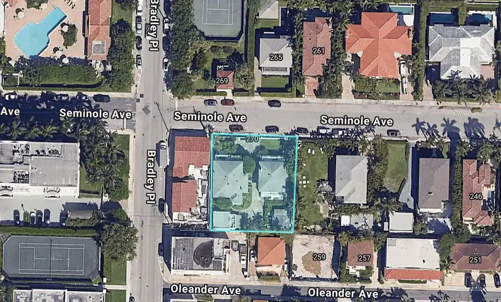 Image 1: 264 Seminole Ave Satellite Ovrw