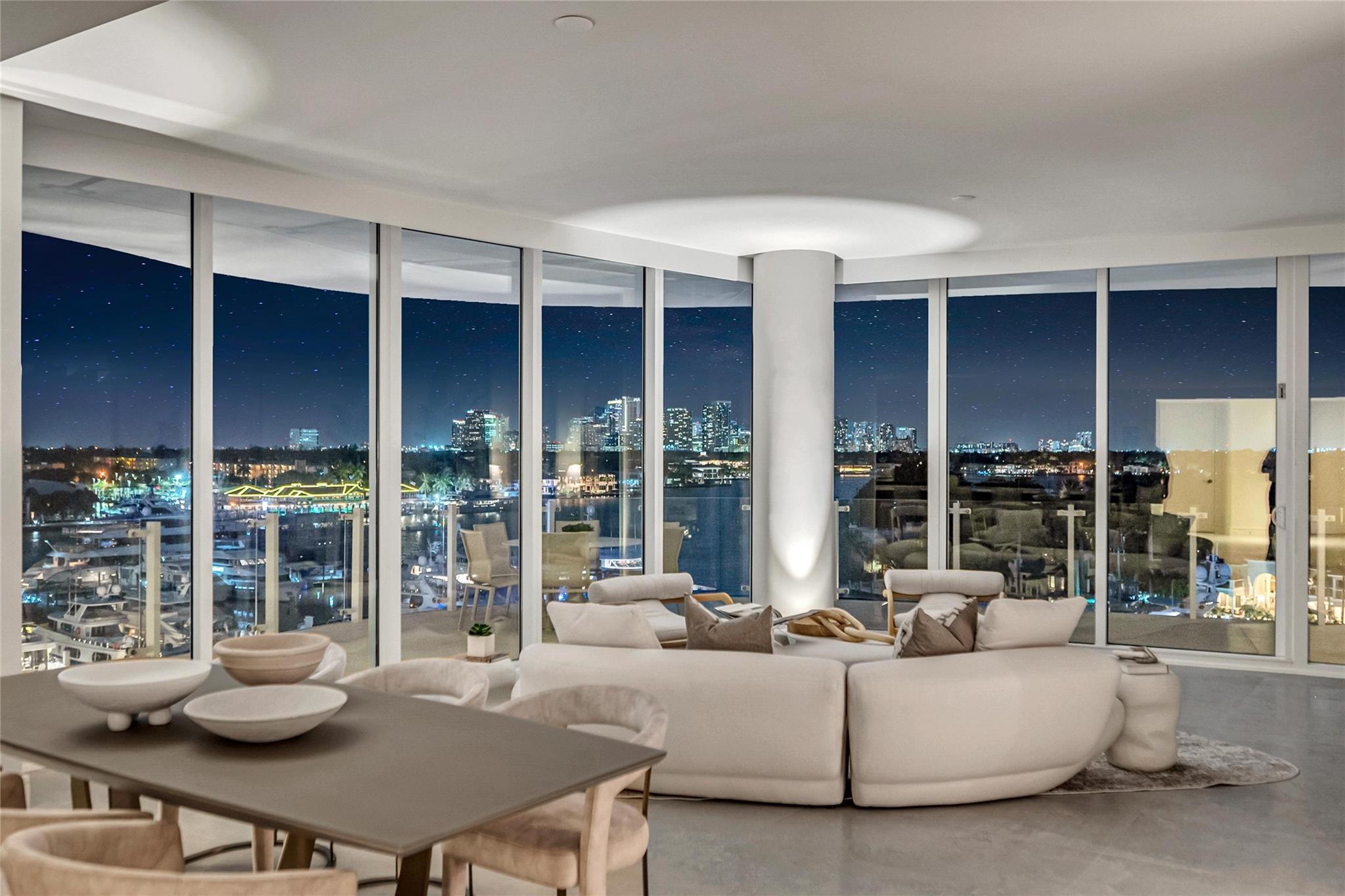 Image 1: Living Room night view