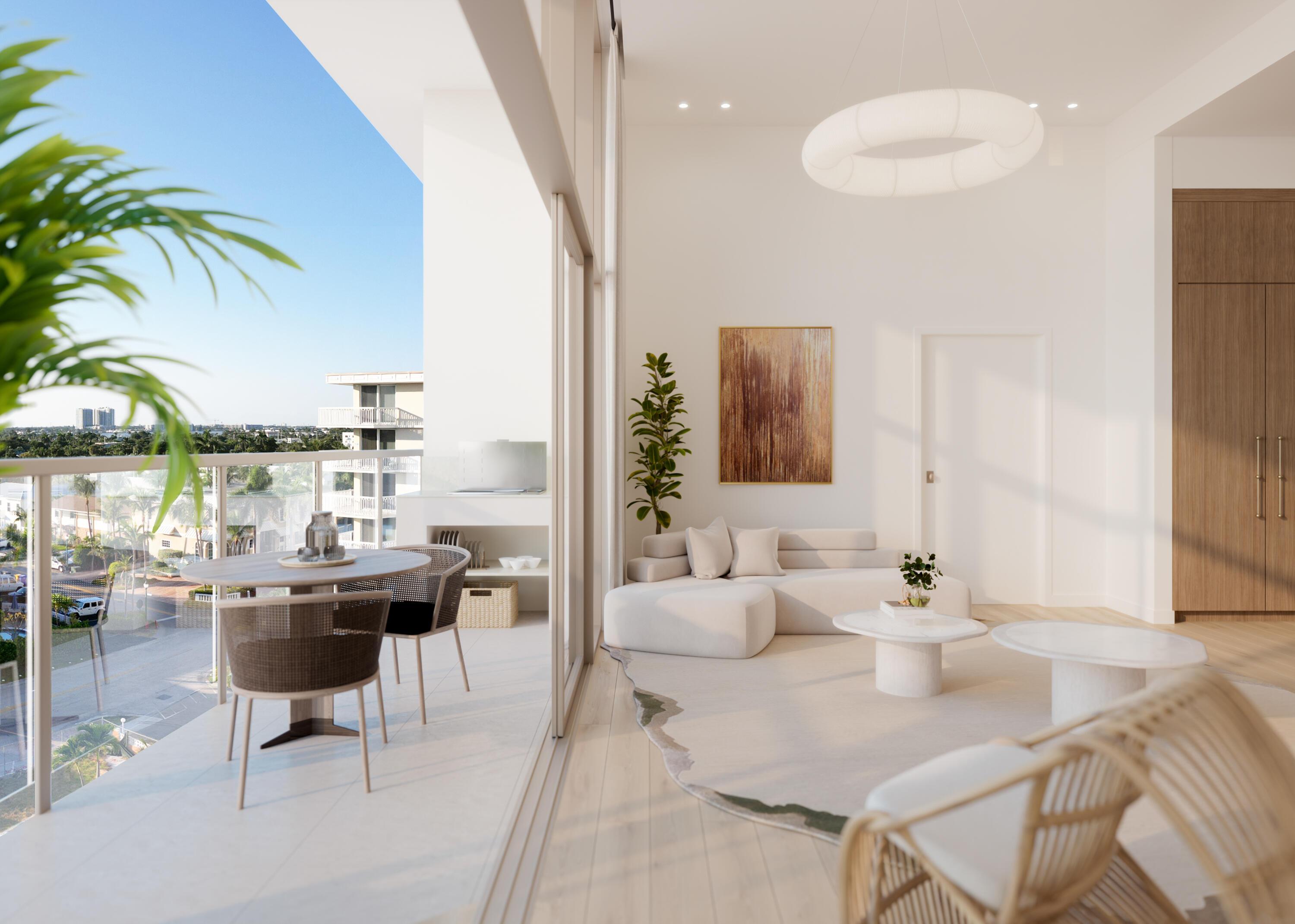 Image 3: Living Room & Balcony