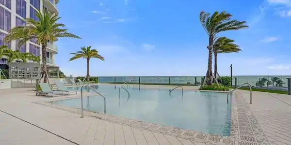 Image 3: Amazing pool deck overlooking the Atlantic Ocean.