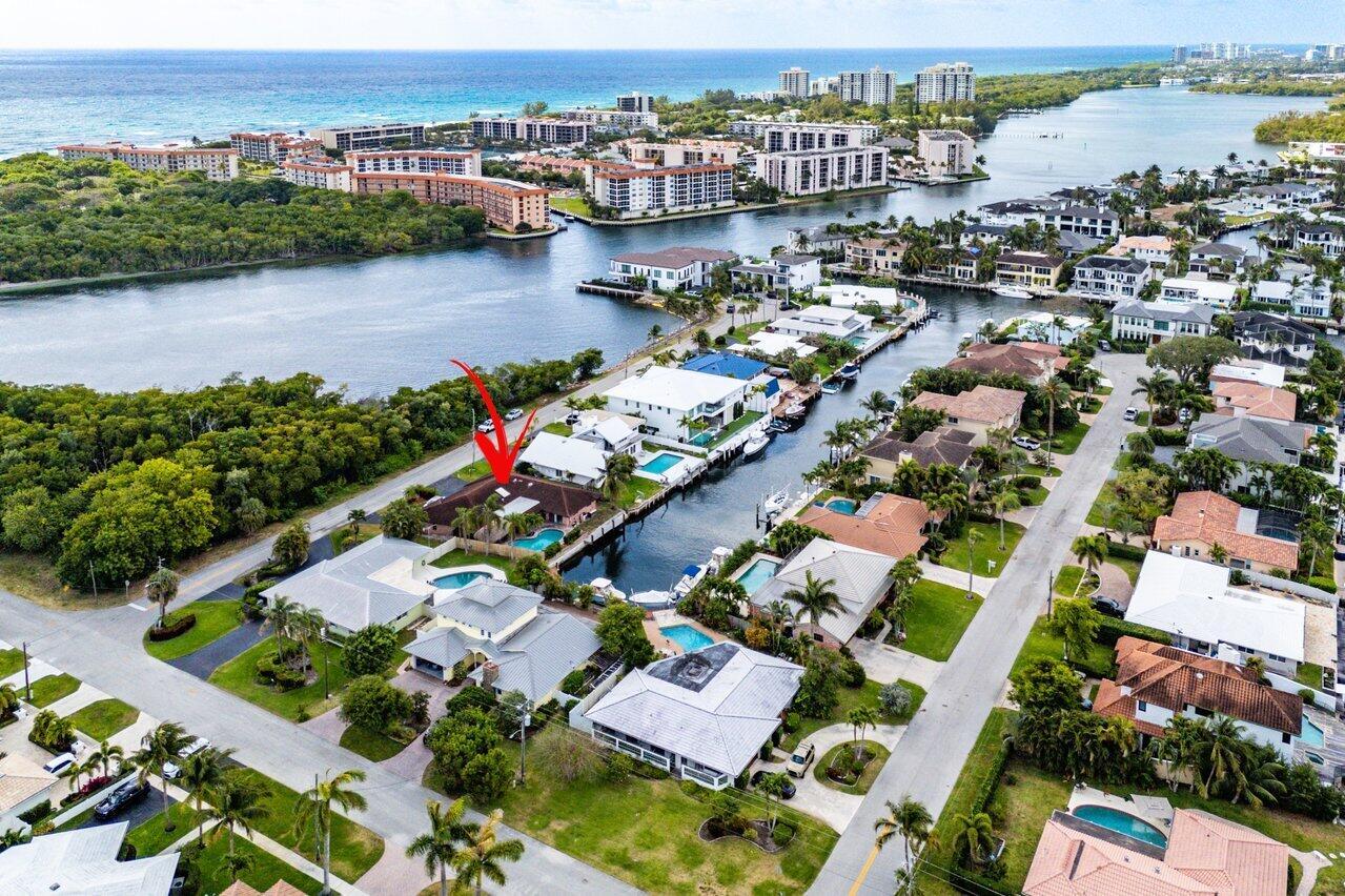 Image 1: Southeast Aerial w/ Intracoastal