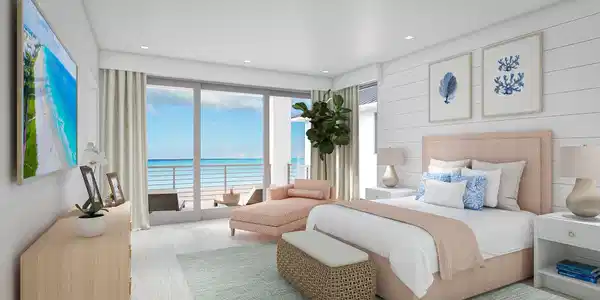 Image 4: Beach House Master Bedroom