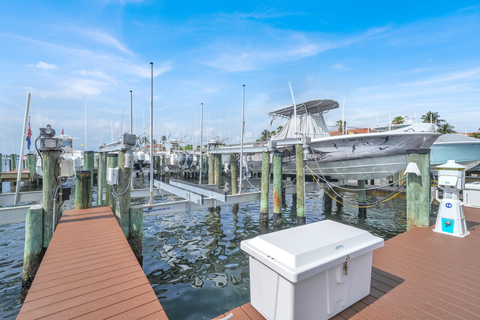 Image 2: Dock Slip with Lift